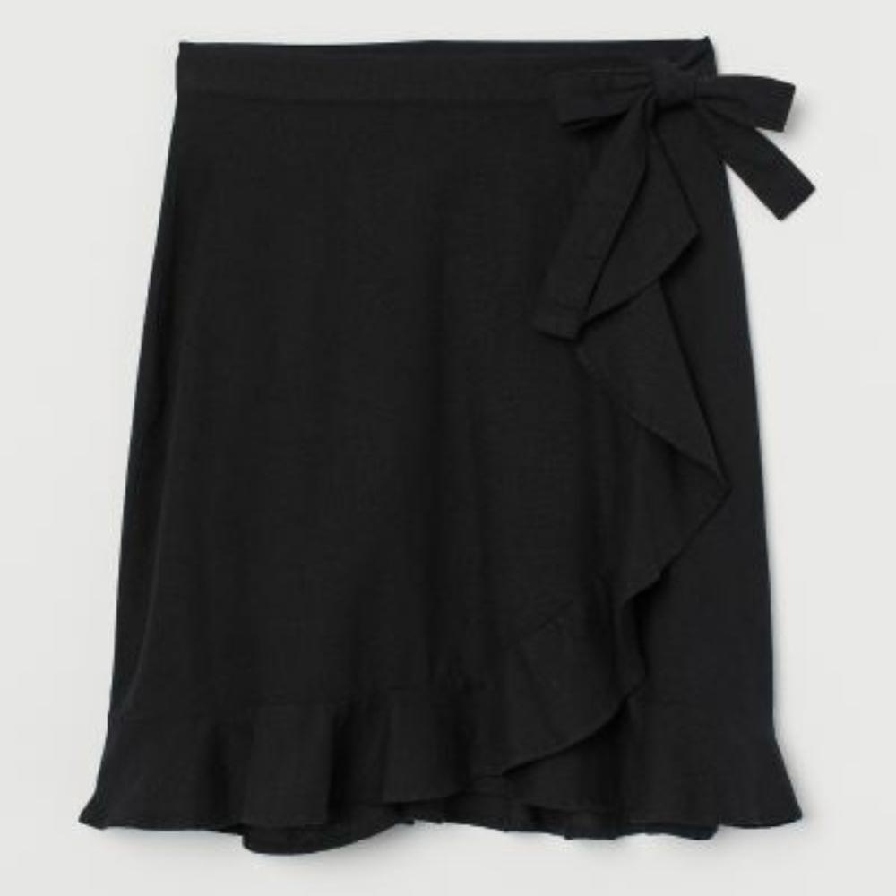 Brand new H&M tie wrap skirt
